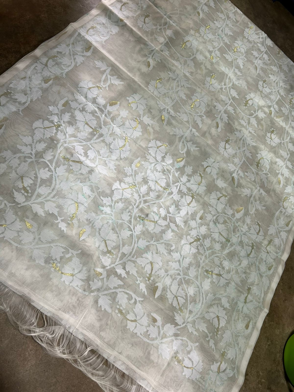 Anukaki Handwoven Tantuj Jamdani Sarees - Saffronfashionindia