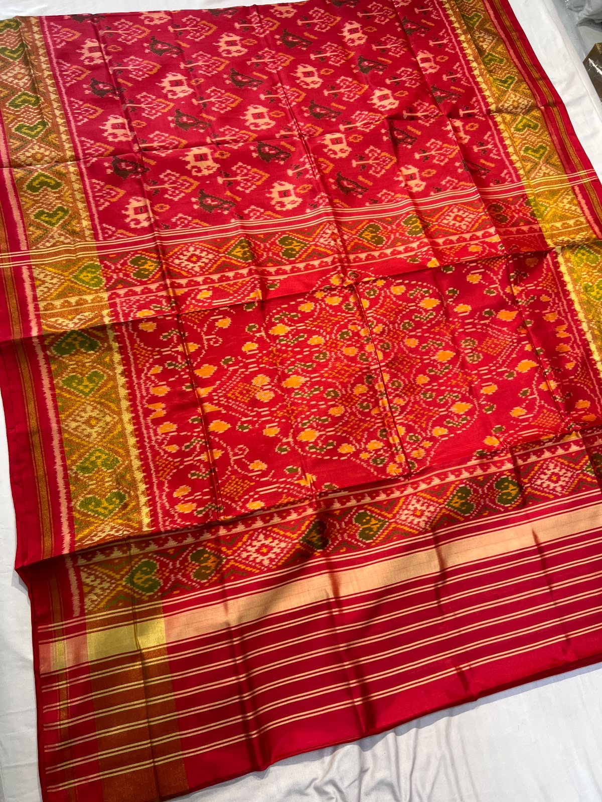 Arvani patan patola saree SaffronFashion