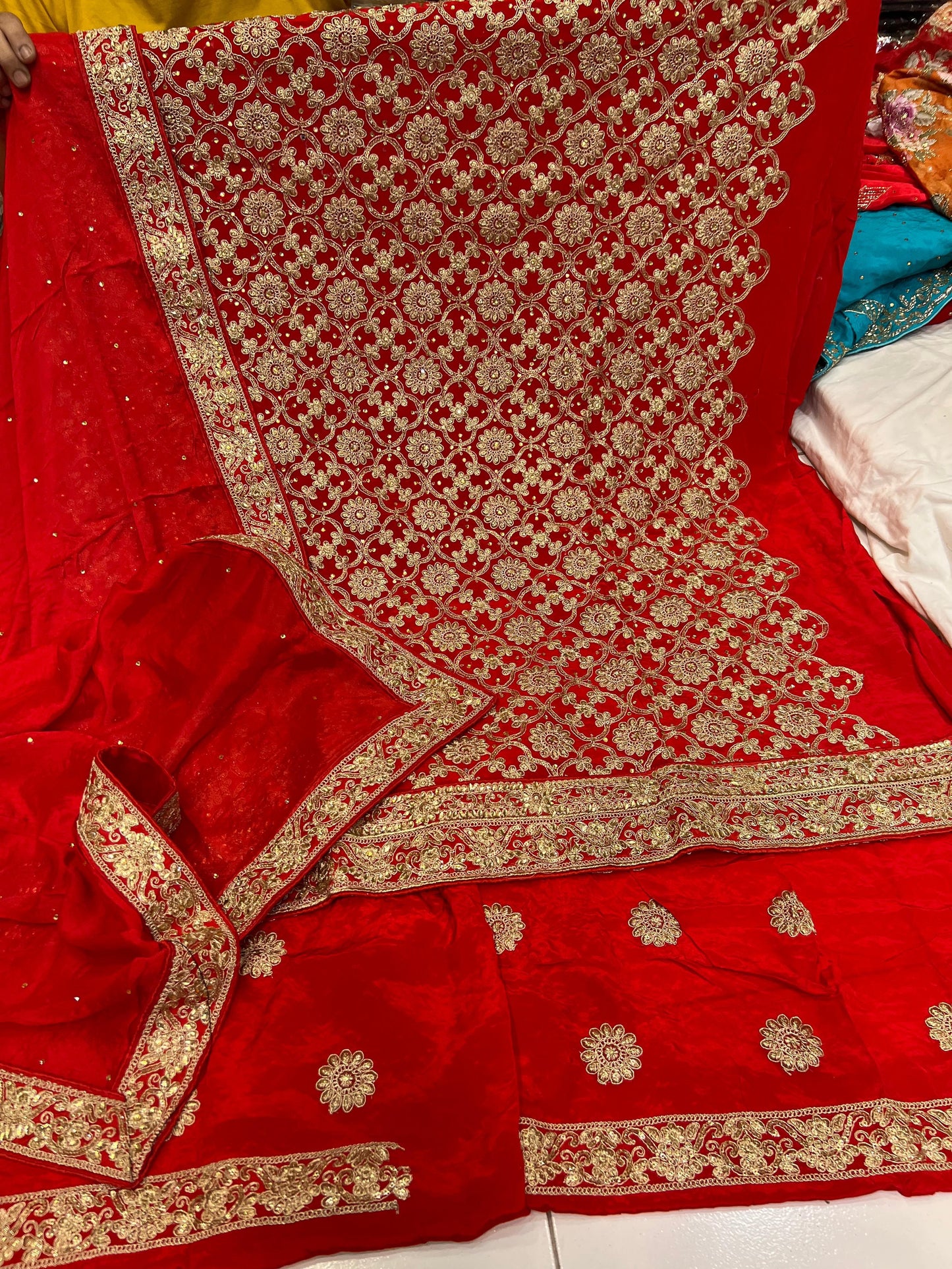 Jamaica punjabi unstitched salwar suit - Saffronfashionindia