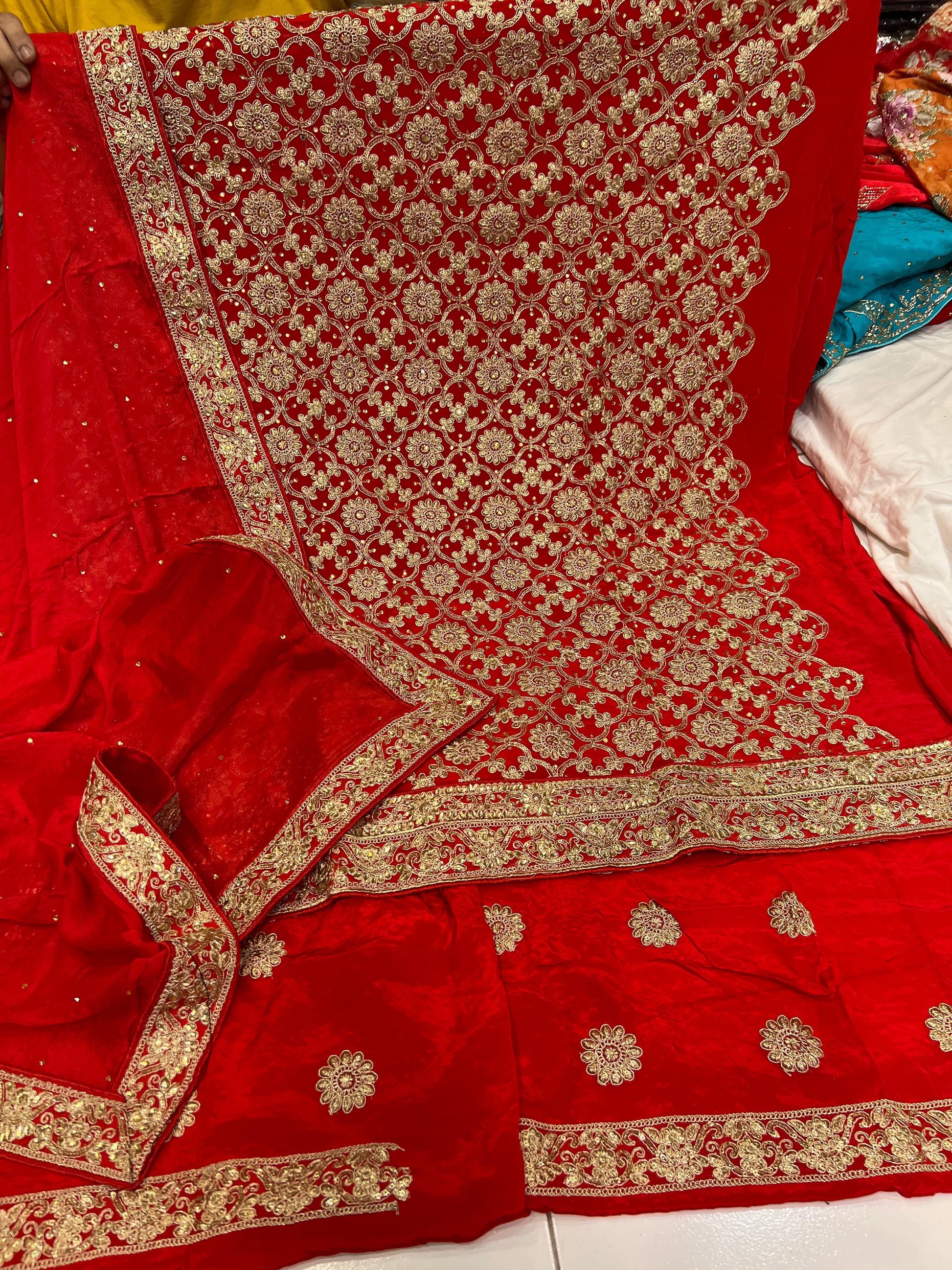 Jamaica punjabi unstitched salwar suit - Saffronfashionindia
