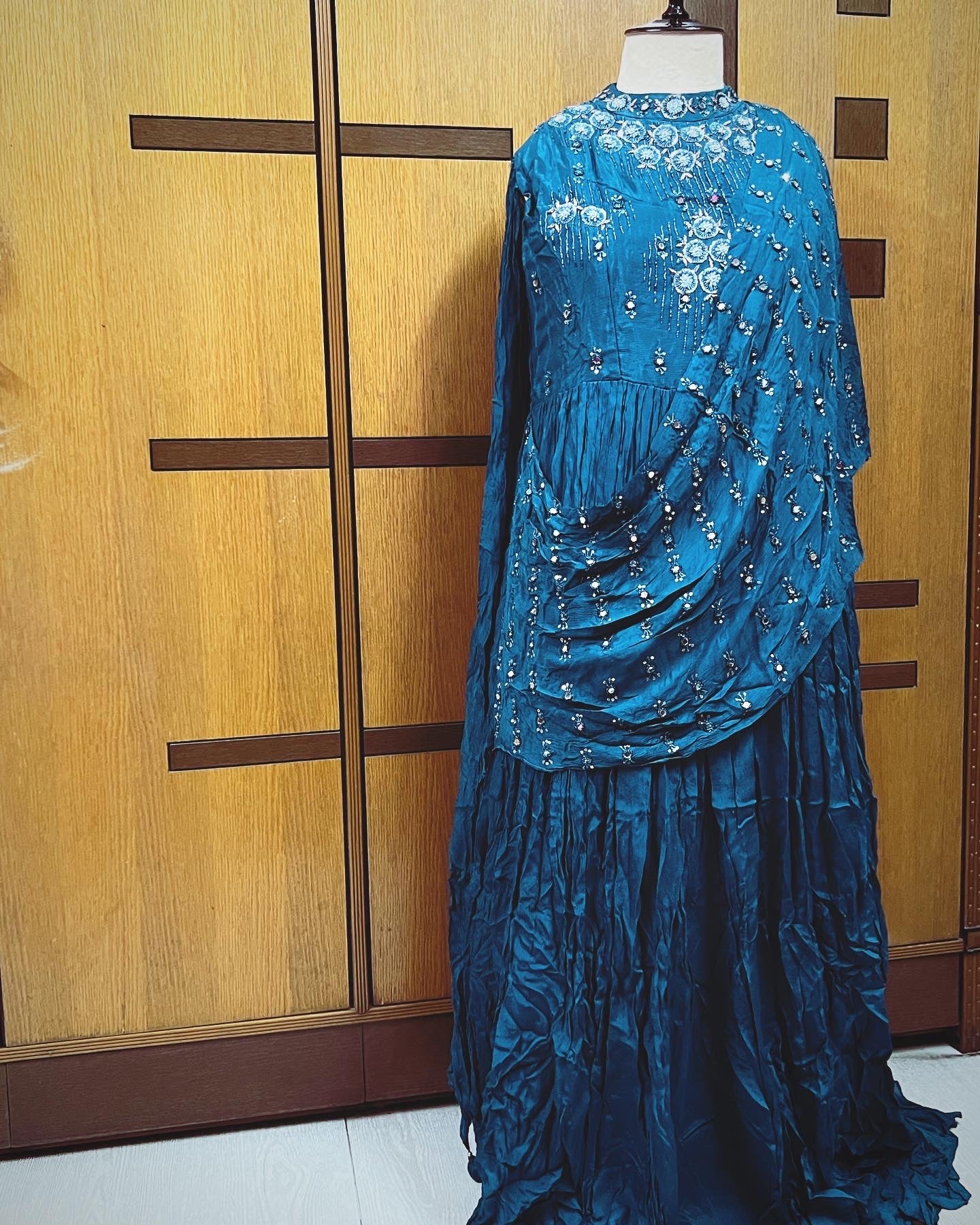Indowestern dress For Women Cocktail dress Gown - Saffronfashionindia