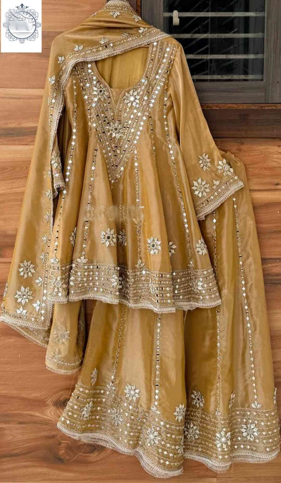 Kanjeevaram tissue stitched dresses Indian dress Saffronfashionindia