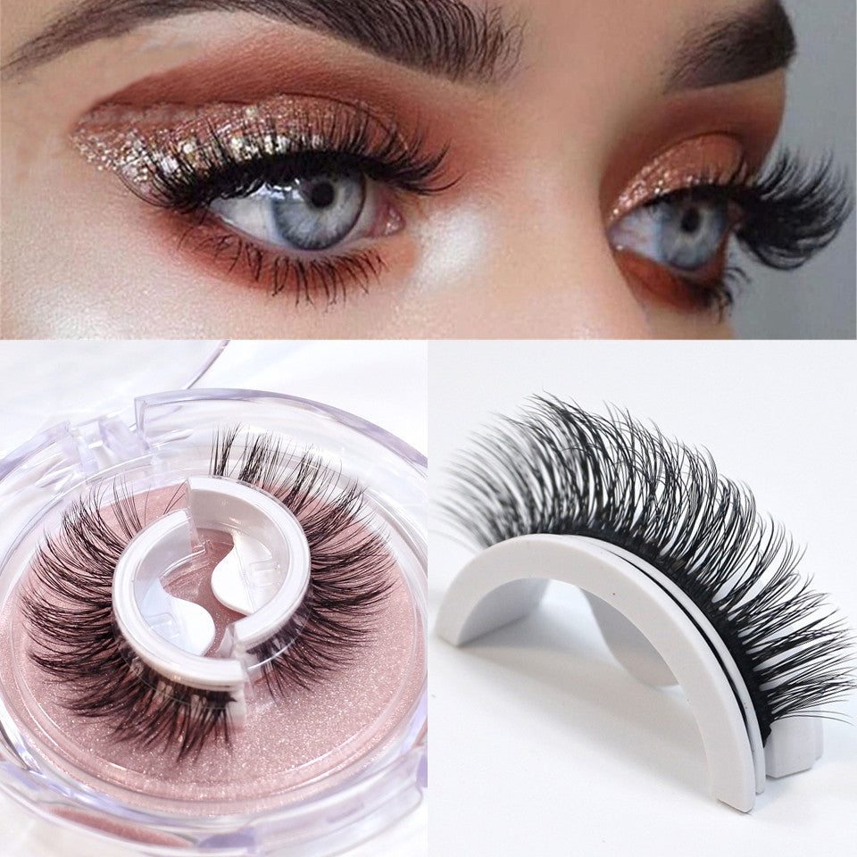 Self-adhesive Reusable Glue-free Eye Lashes With Natural Curl - Saffronfashionindia