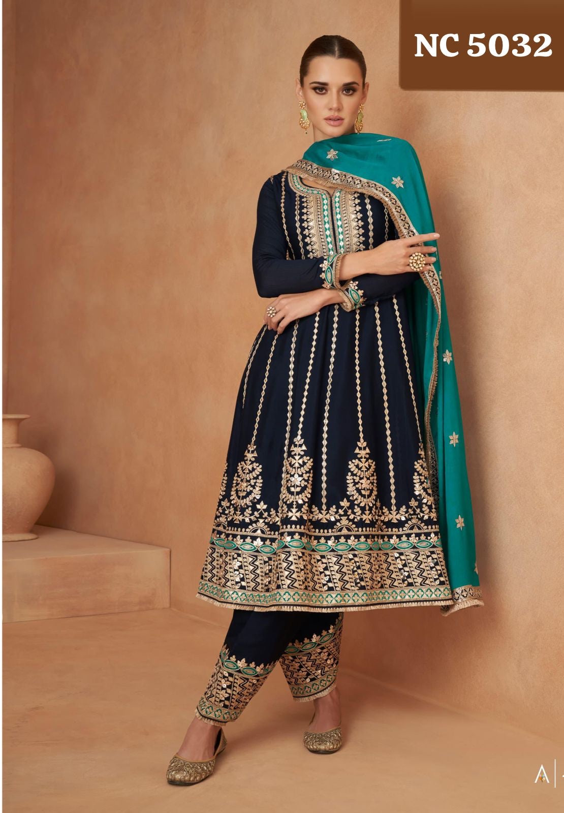 Ramjia Traditional Dress Beautiful women dress - Saffronfashionindia