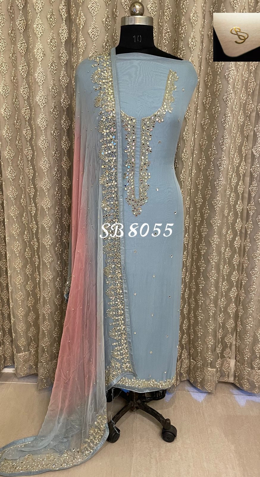 Lavisha unstitched salwar suit Indian suit - Saffronfashionindia