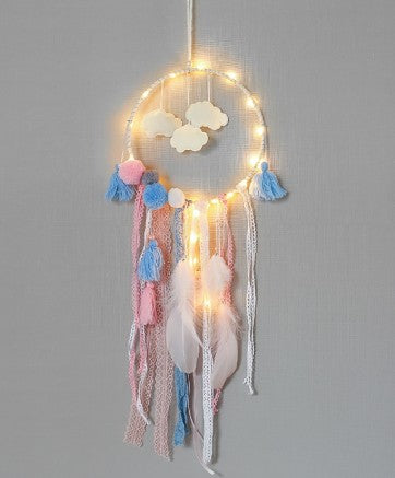 Cloud Dream Catcher Wind Chime Pendant - Saffronfashionindia