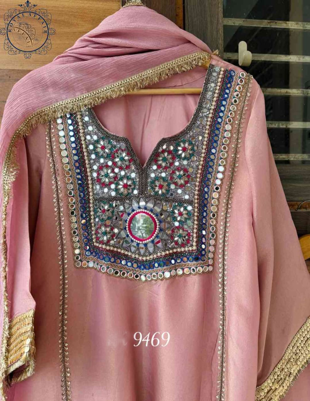 Hand embroidered Salwar Suit Sequence Salwar kameez Saffronfashionindia
