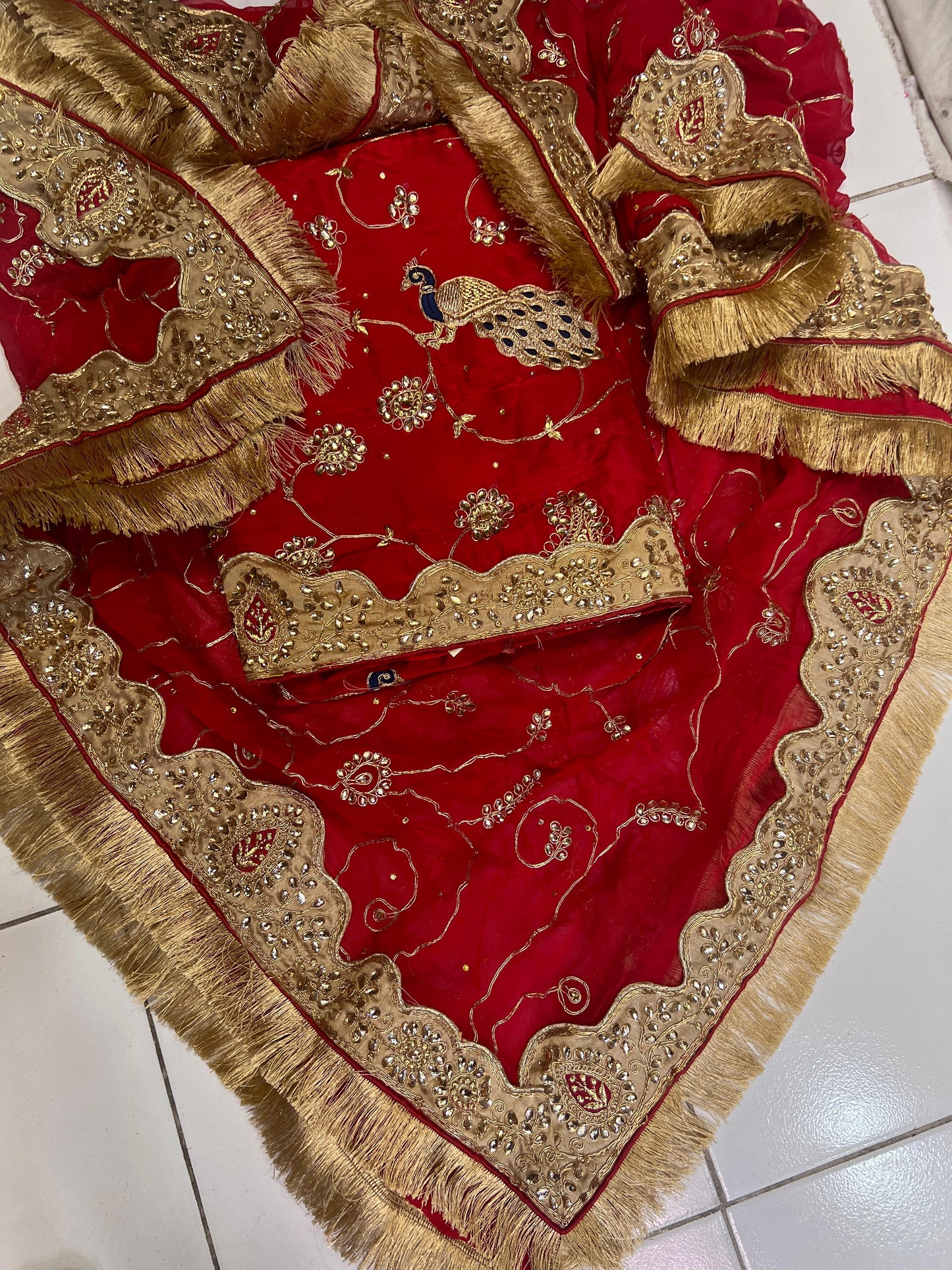 Nuri Punjabi salwar suit Indian suit - Saffronfashionindia
