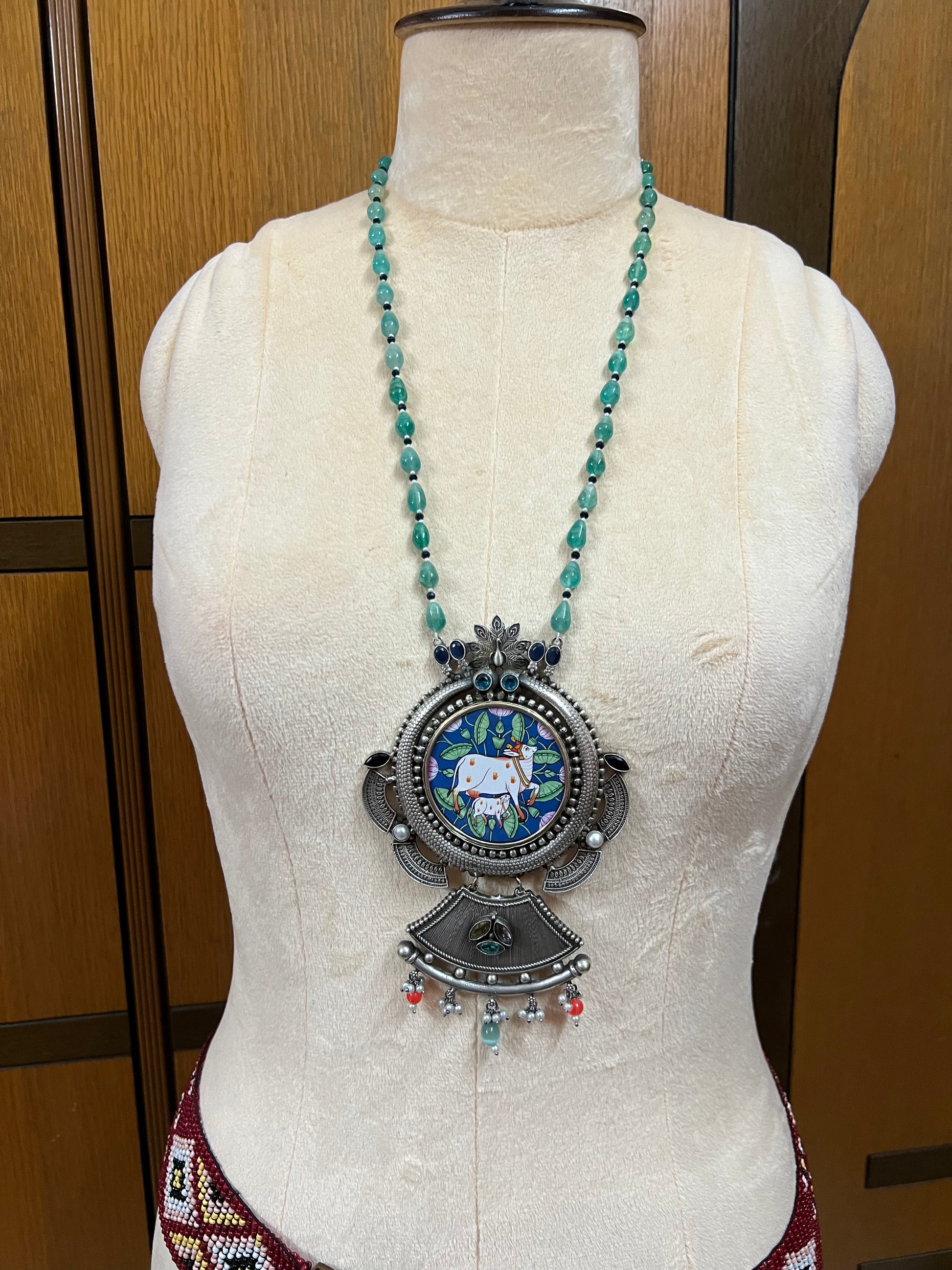 Fusion Neckpiece trendy Neckpiece - Saffronfashionindia