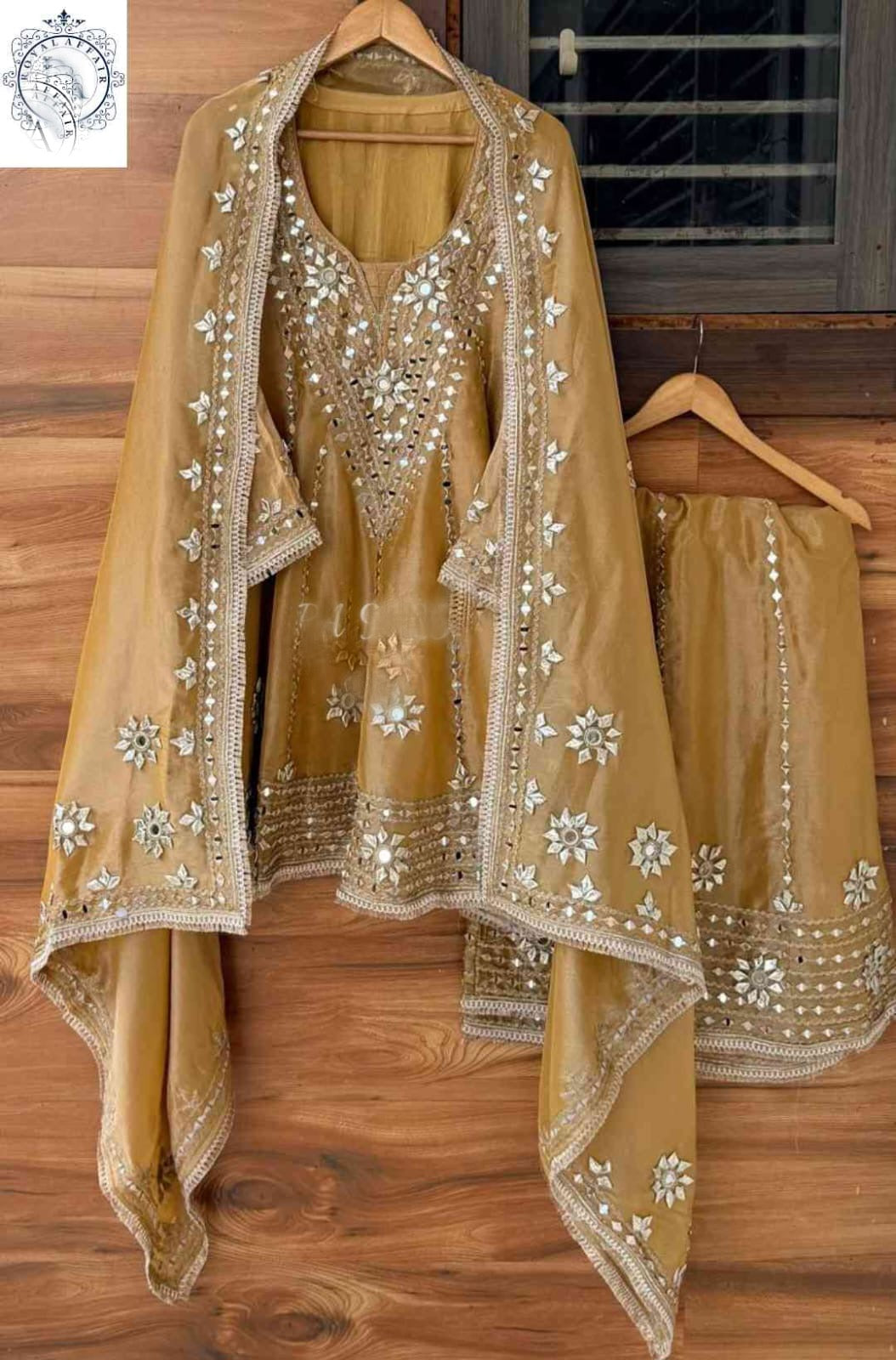 Kanjeevaram tissue stitched dresses Indian dress Saffronfashionindia