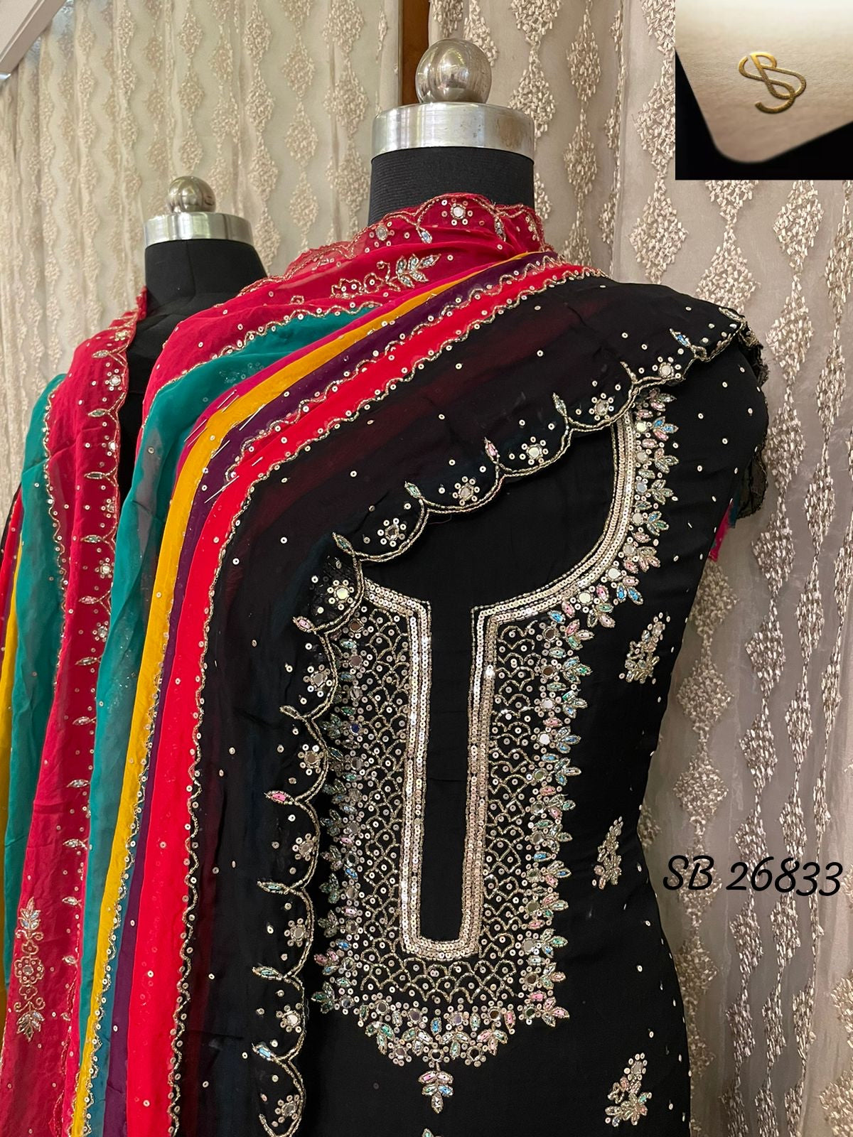 Lavisha organza salwar suit Indian suit - Saffronfashionindia