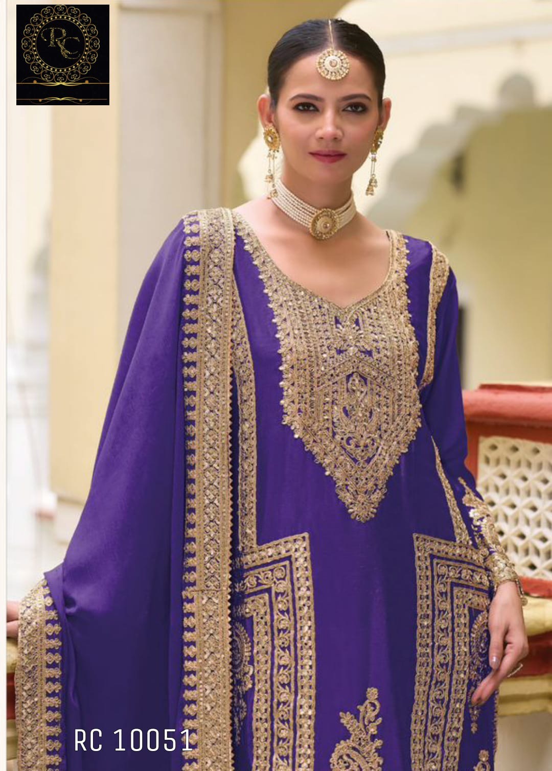 Embroidered Pakistani Dress Indian Traditional dress Saffronfashionindia