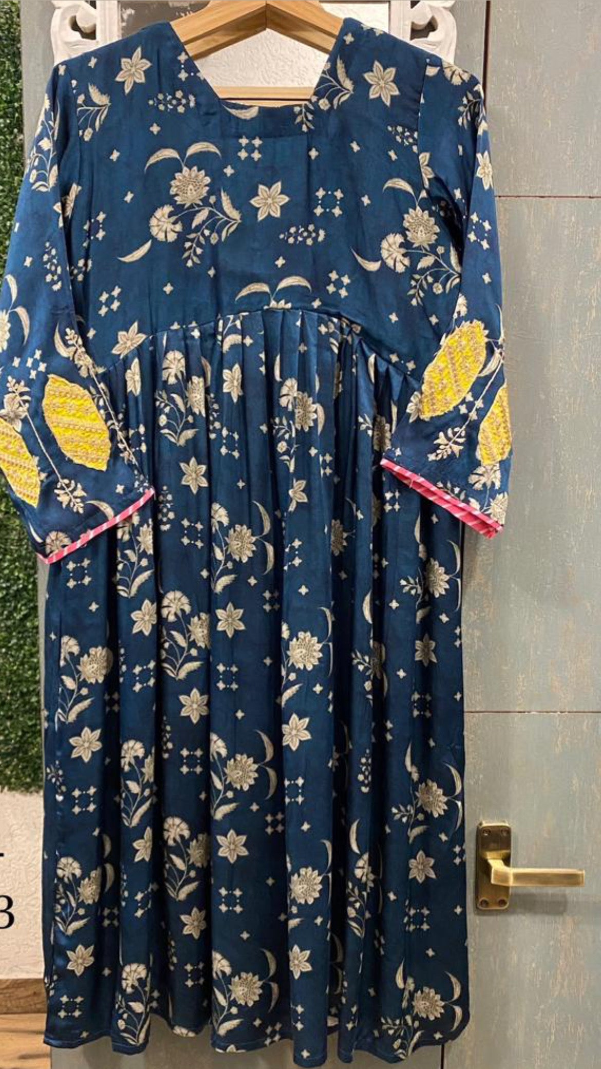 Alia inspired blue dress indian dress - Saffronfashionindia