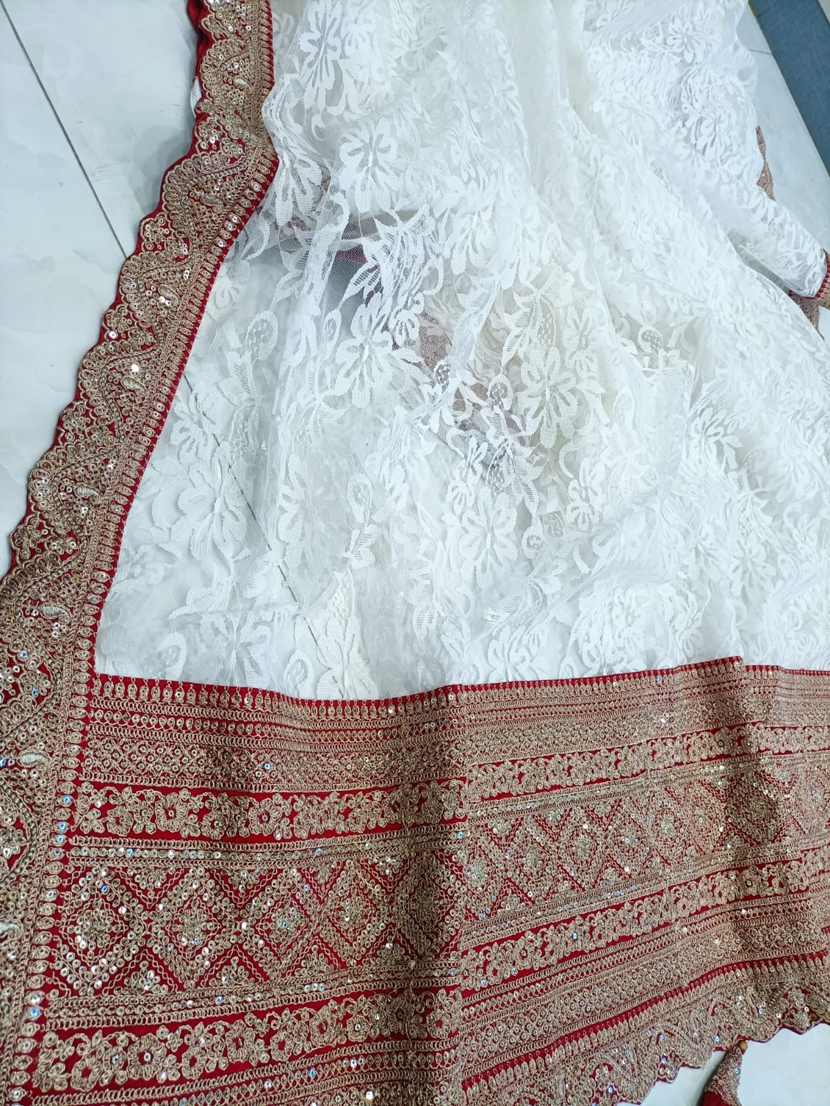Vamika Bordered Stainley Saree Indian sarees - Saffronfashionindia
