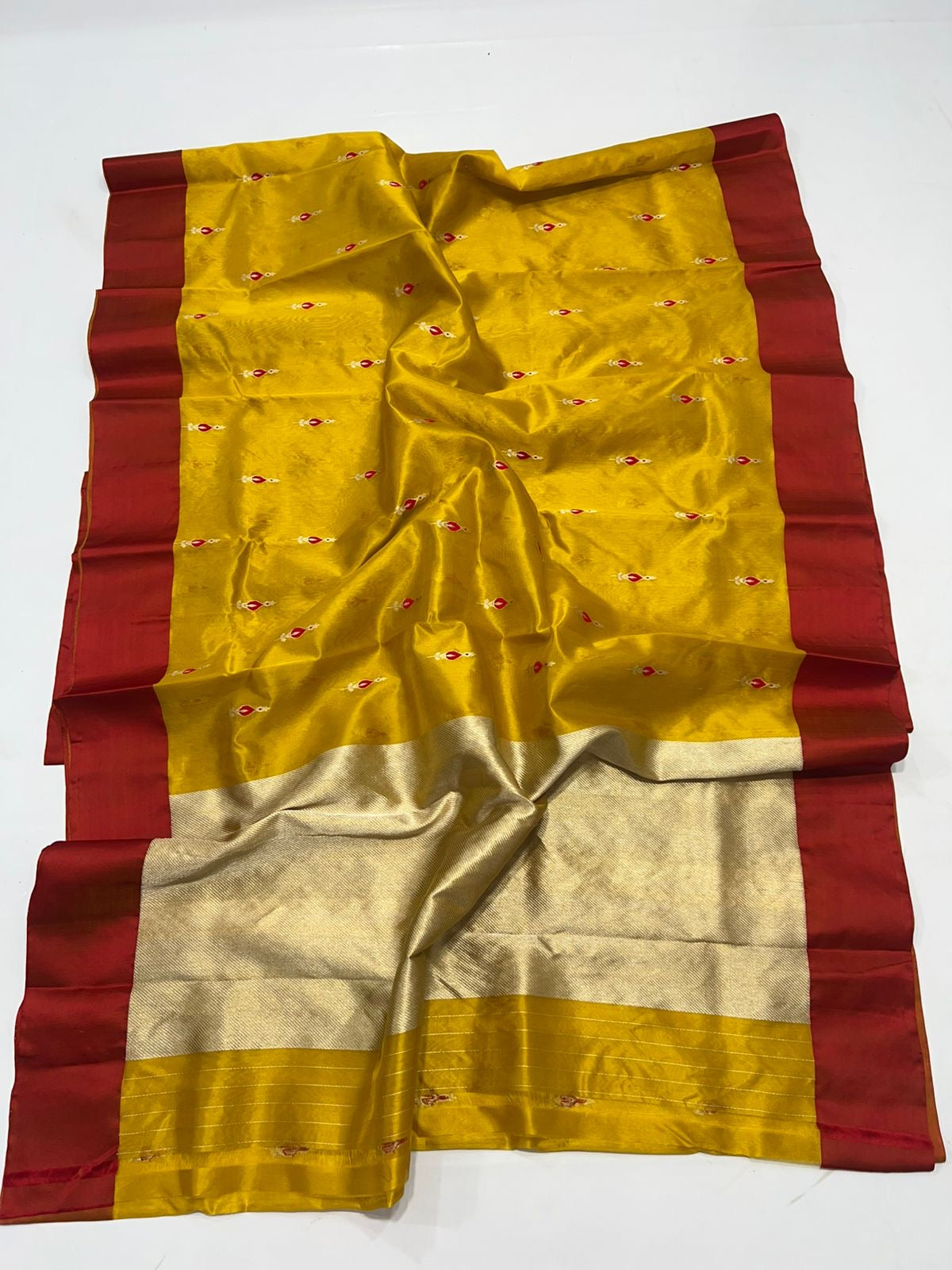 Pattu silk saree handmade sari blouse Indian sarees SaffronFashion