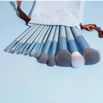 13Pcs Makeup Brush Set Make Up Concealer Brush Blush Powder Brush Eye Shadow Highlighter Foundation Brush Cosmetic Beauty Tools SaffronFashion