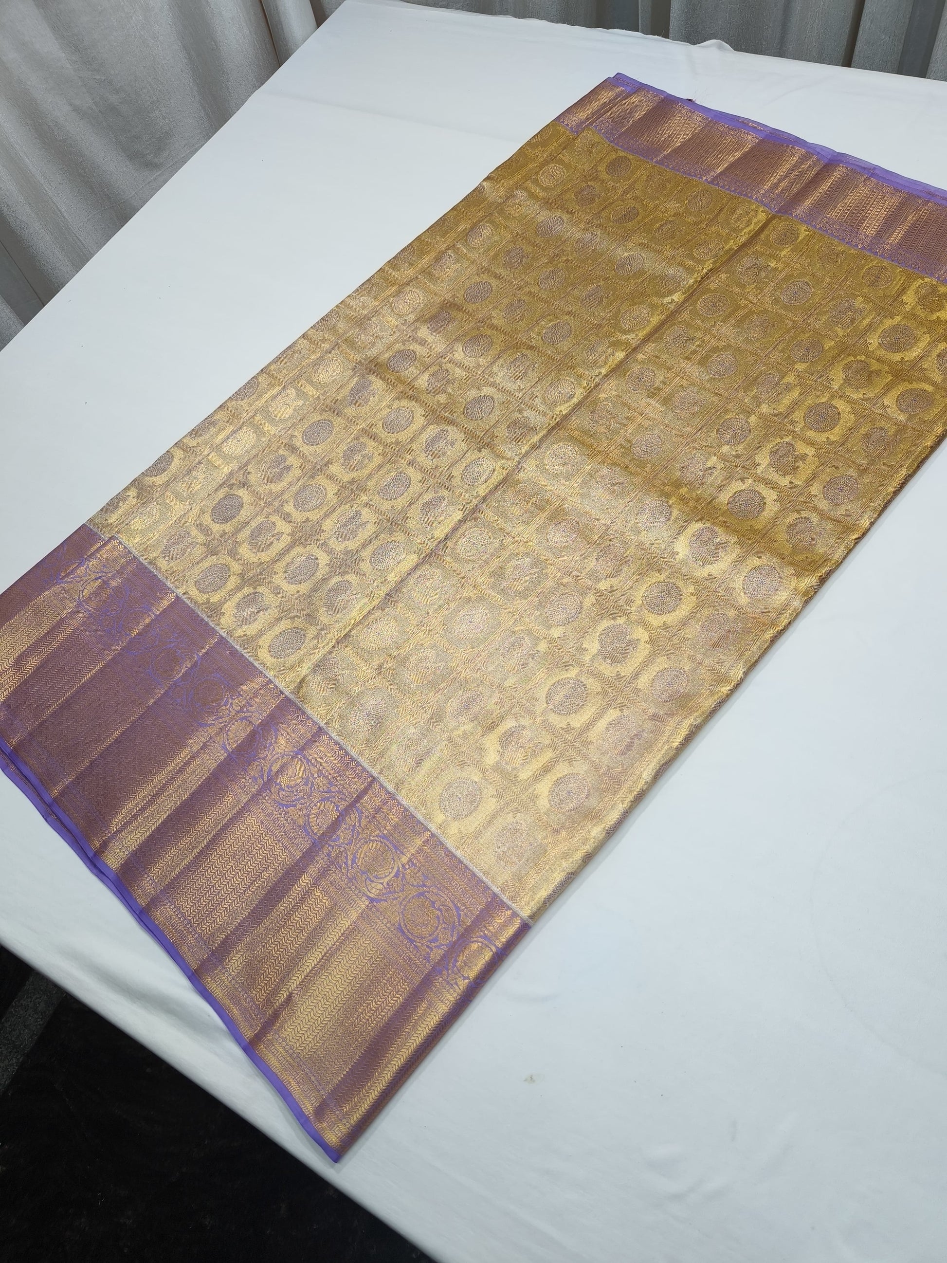 Sumita Kanjeevaram silk saree traditional Bengal sarees - Saffronfashionindia