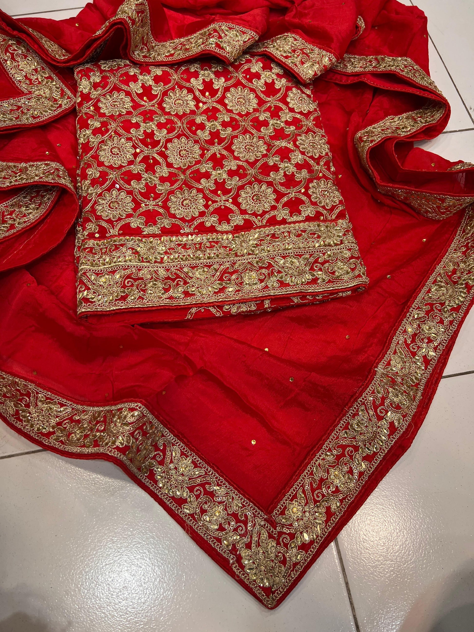 Jamaica punjabi unstitched salwar suit - Saffronfashionindia