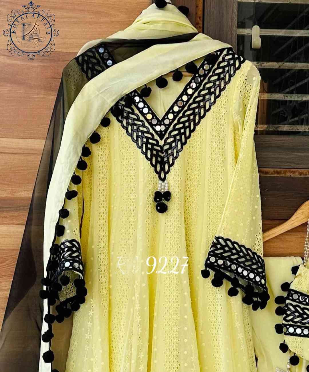 Lacknavi Anarkali salwar kameez Indian Pakistani dresses - Saffronfashionindia