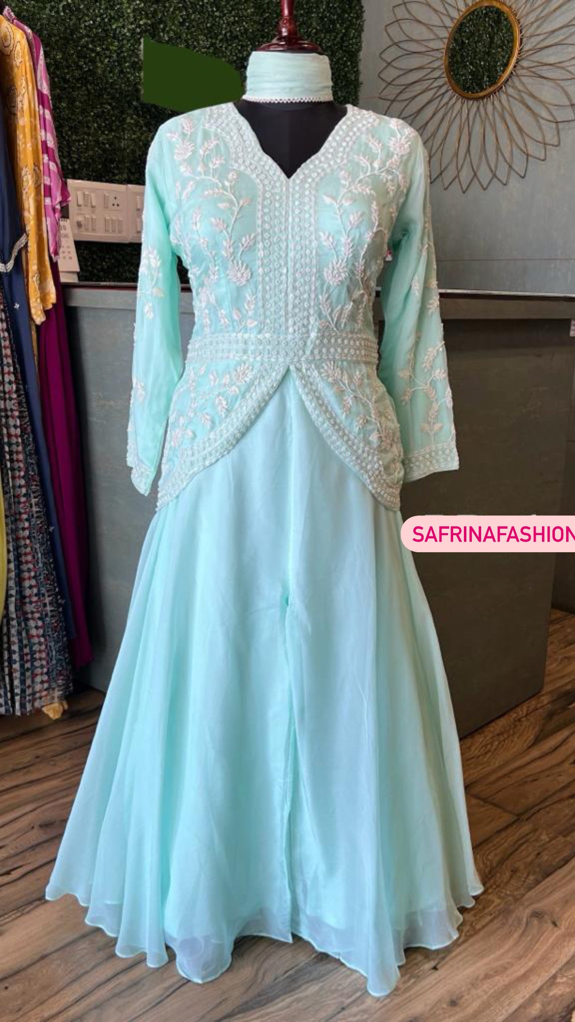 Indowestern dress women dress - Saffronfashionindia
