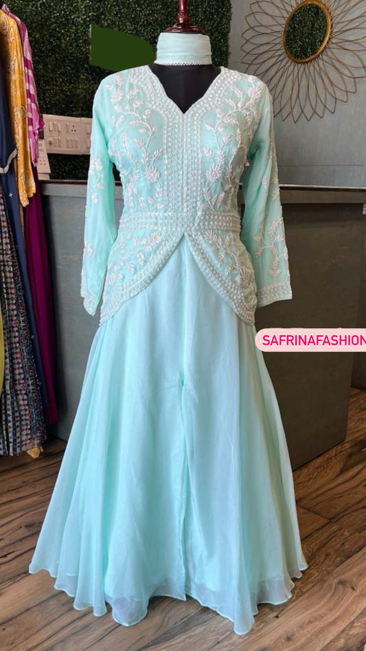 Indowestern dress women dress - Saffronfashionindia