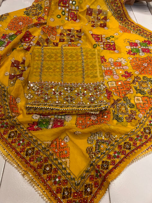 Shabnam salwar kameez,,,ethnic salwar suit - Saffronfashionindia