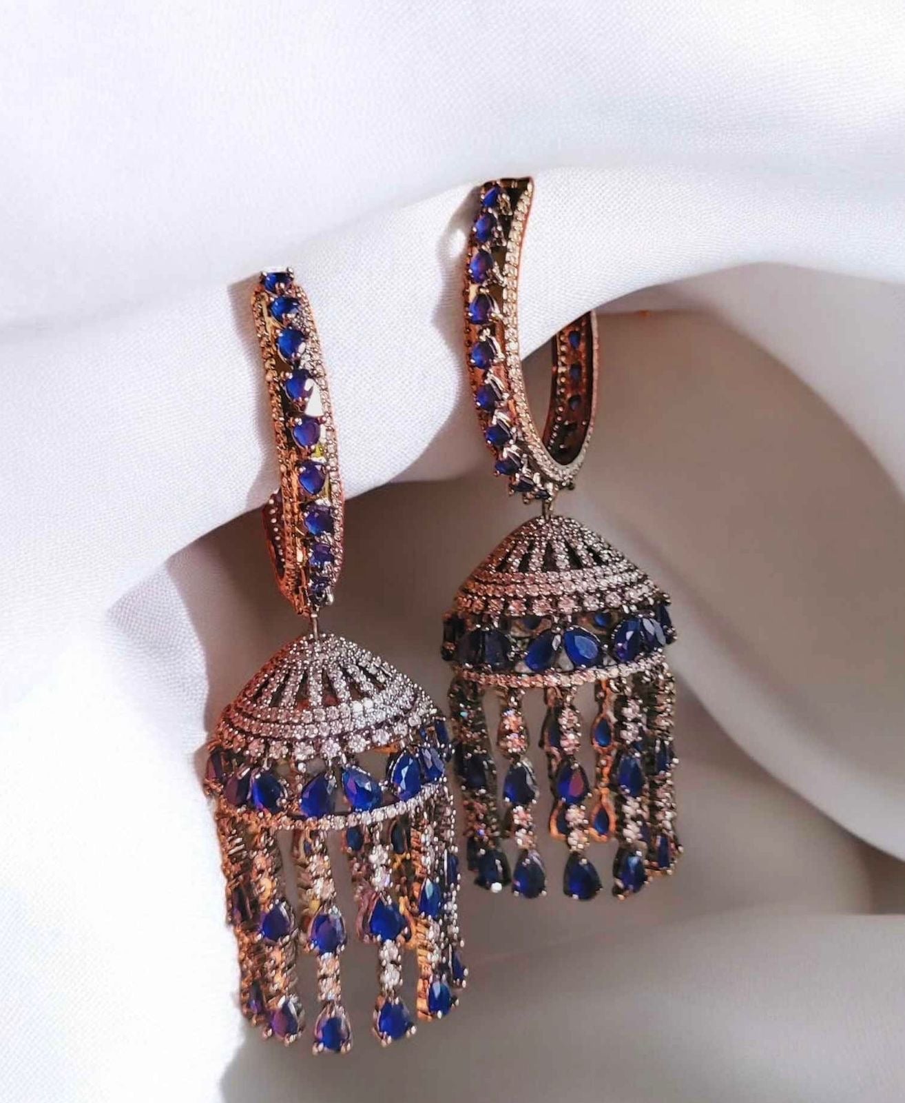 Mahiva jhumki handmade jhumki women jewellery Saffronfashionindia