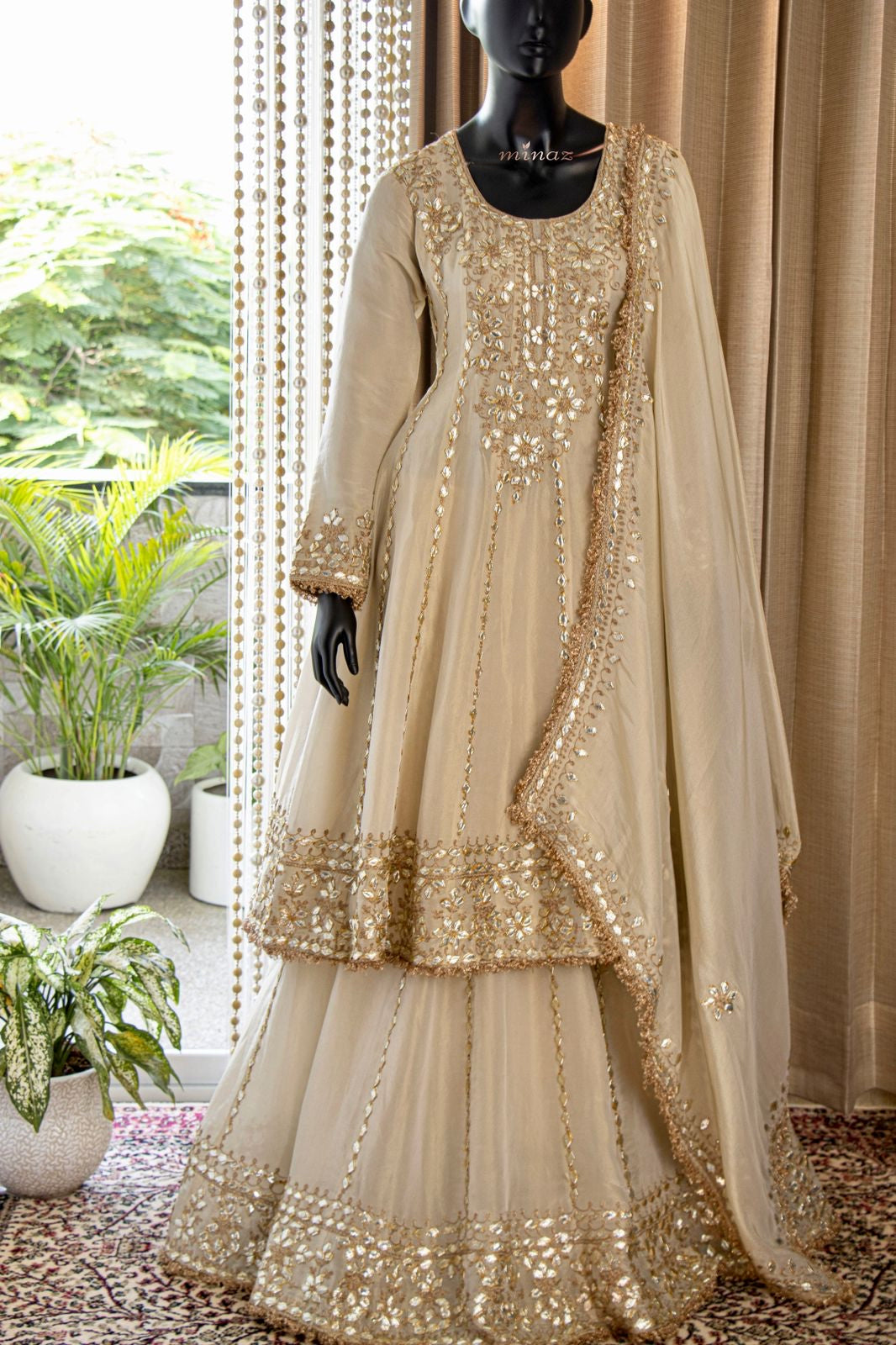 Mahija Indian Pakistani Anarkali suit - Saffronfashionindia