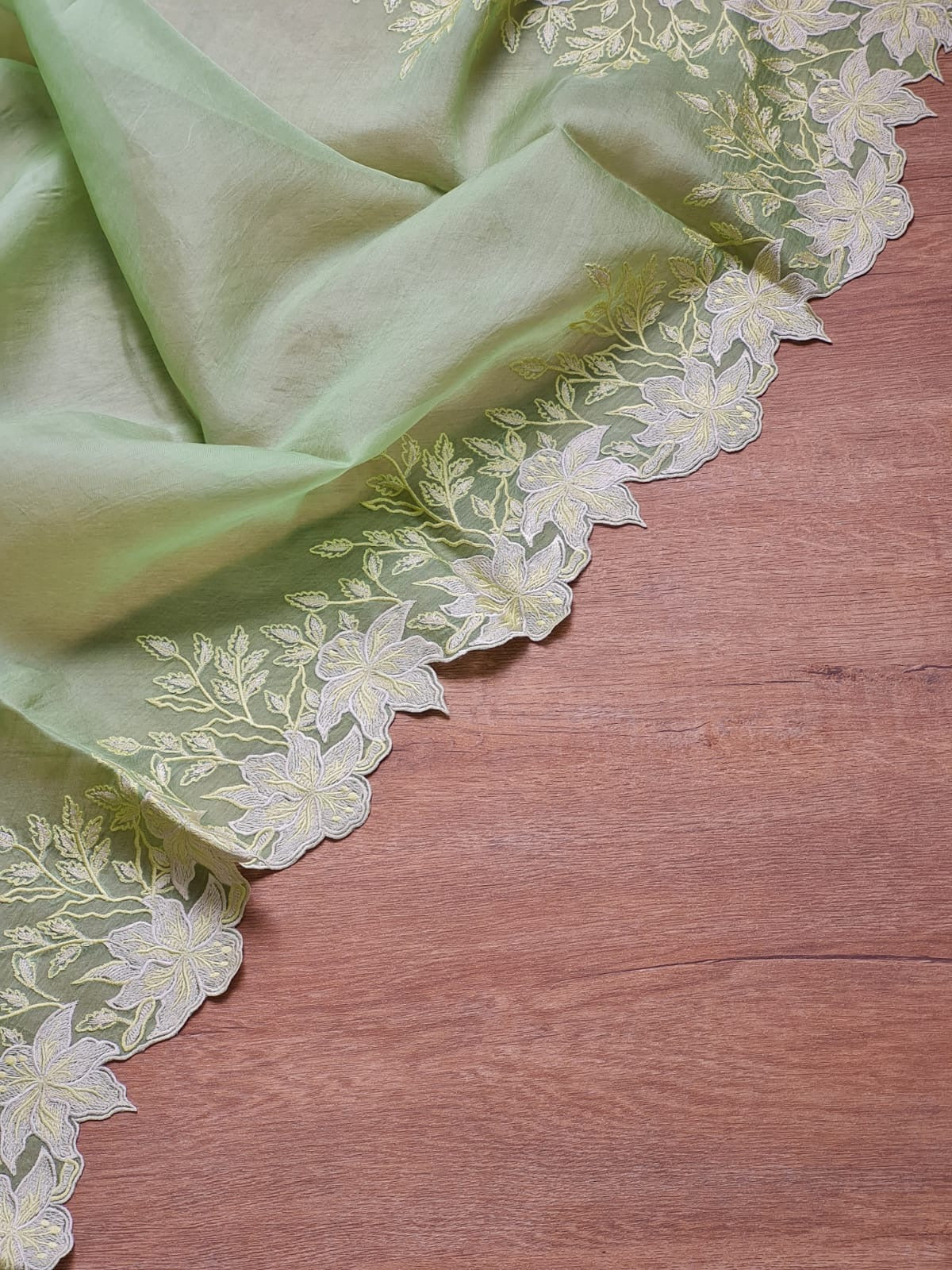 Ivisha Organza silk saree Indian wedding sarees blouse SaffronFashion