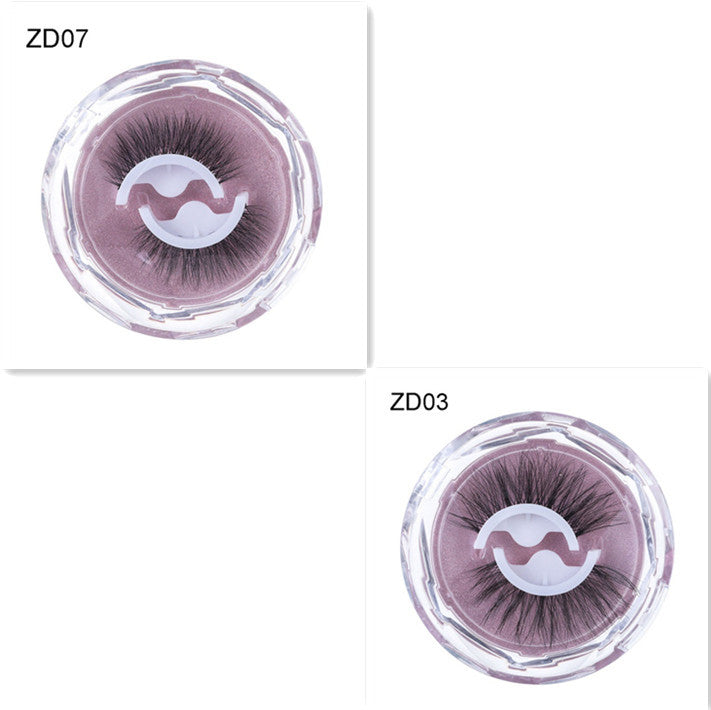 Self-adhesive Reusable Glue-free Eye Lashes With Natural Curl - Saffronfashionindia