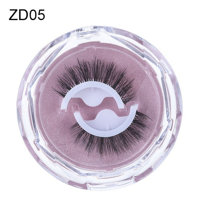 Self-adhesive Reusable Glue-free Eye Lashes With Natural Curl - Saffronfashionindia