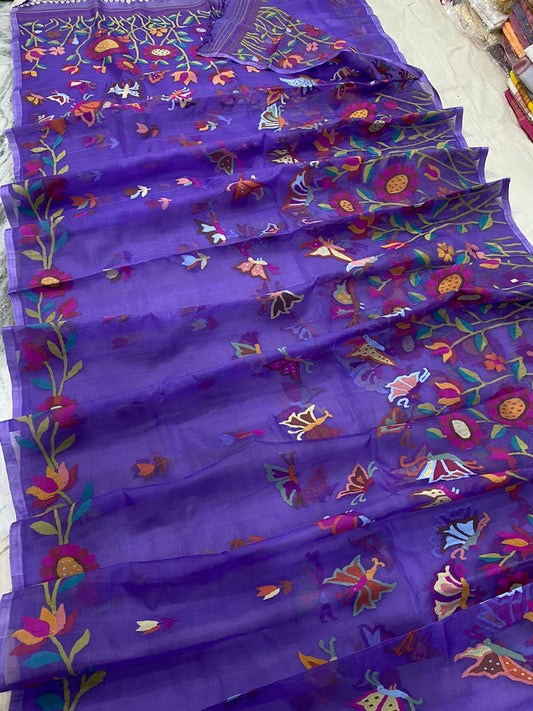 Himadi handwoven tantuj sarees - Saffronfashionindia