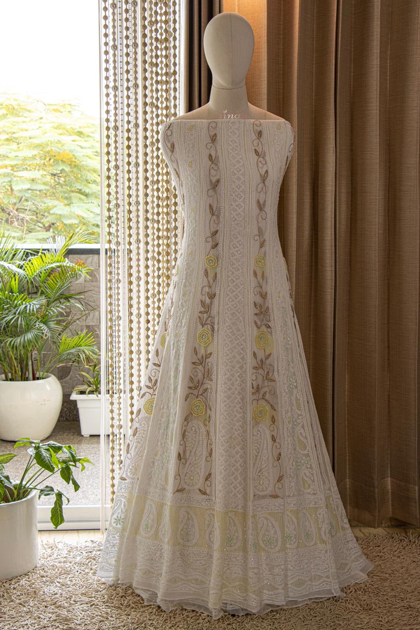 Fairly Anarkali sequins Women salwar suit - Saffronfashionindia