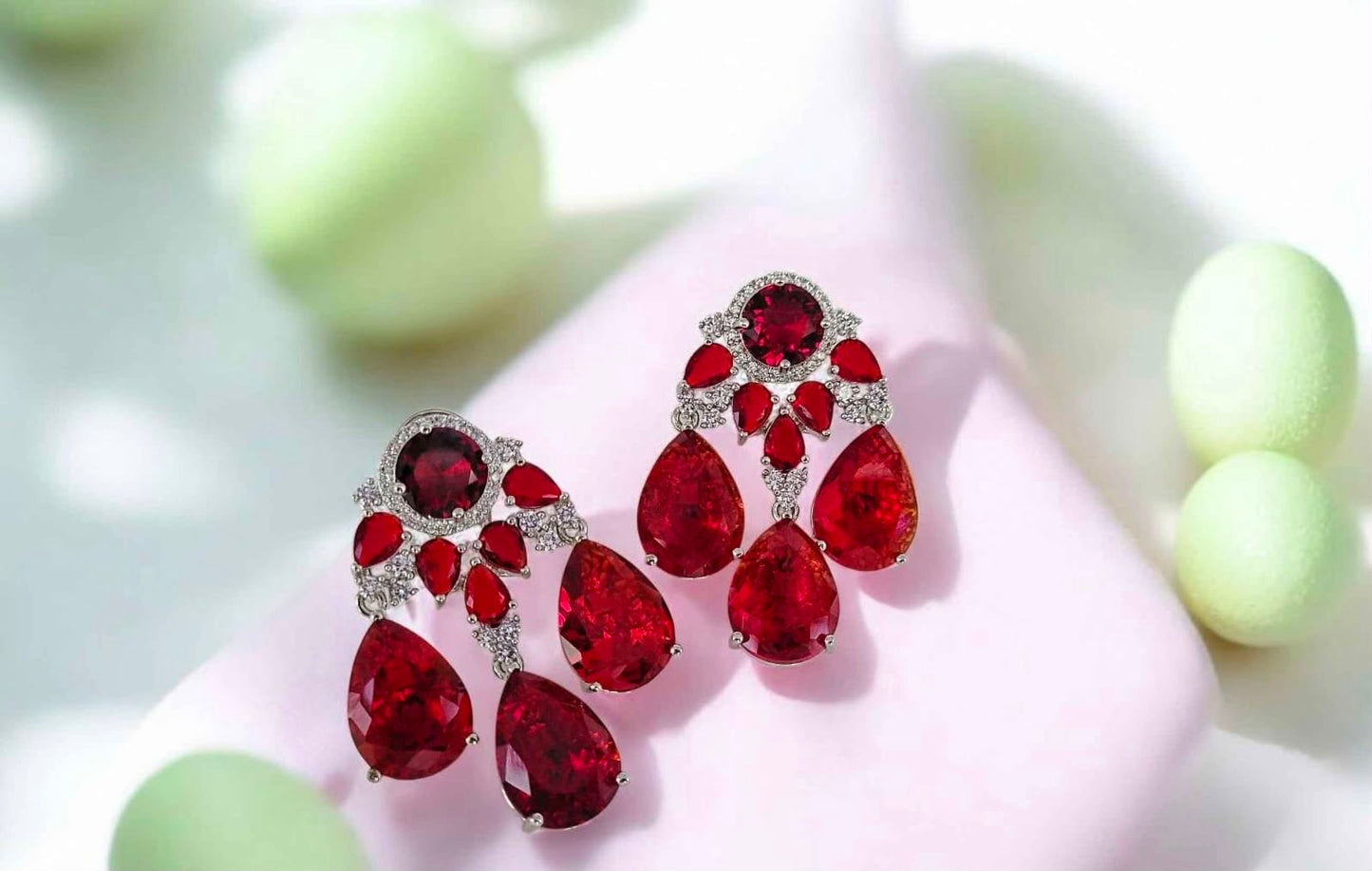 Gulbahar earrings Saffronfashionindia