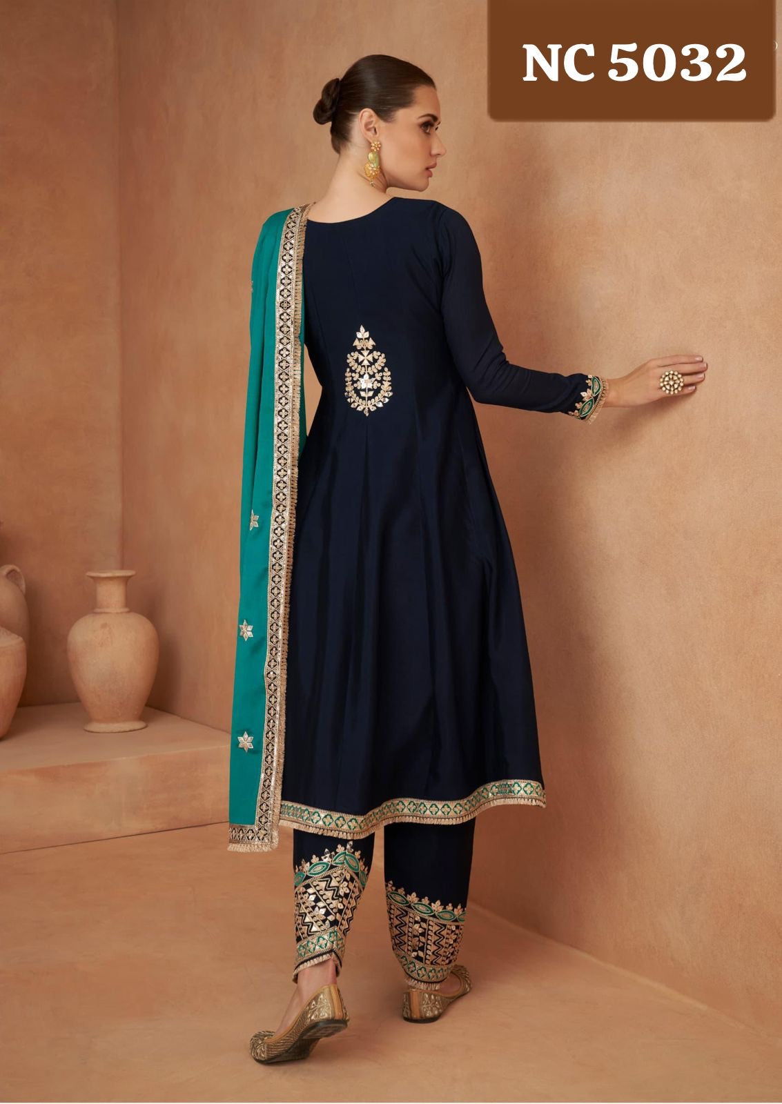 Ramjia Traditional Dress Beautiful women dress - Saffronfashionindia
