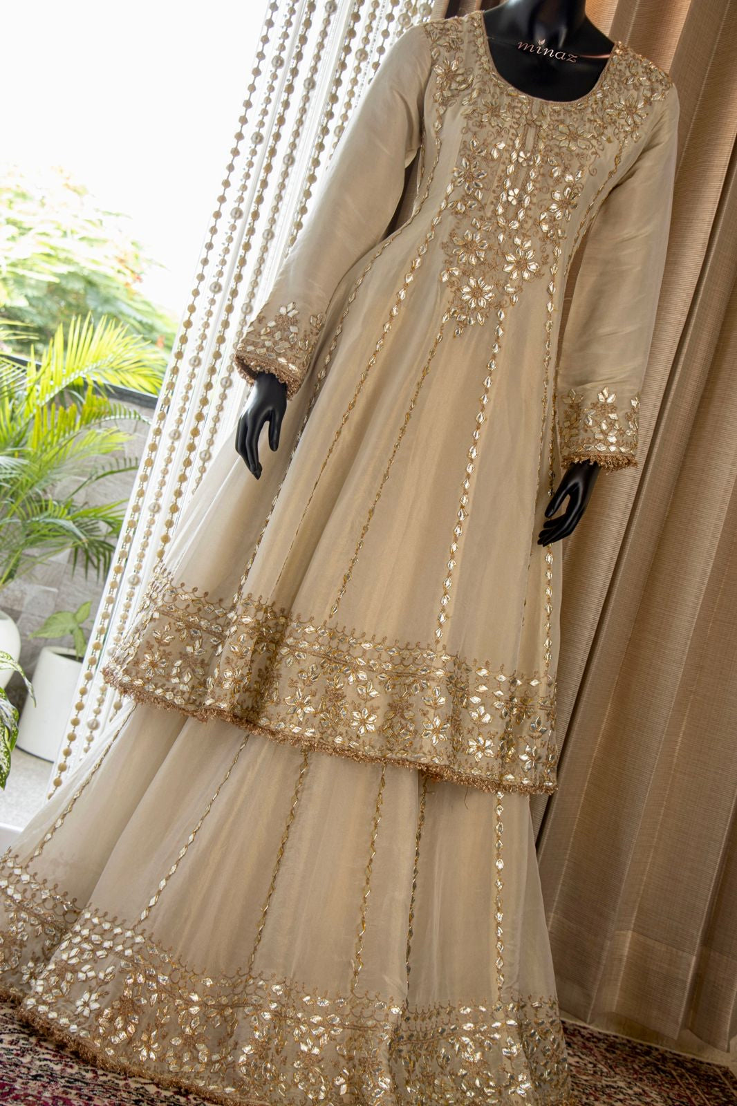 Mahija Indian Pakistani Anarkali suit - Saffronfashionindia