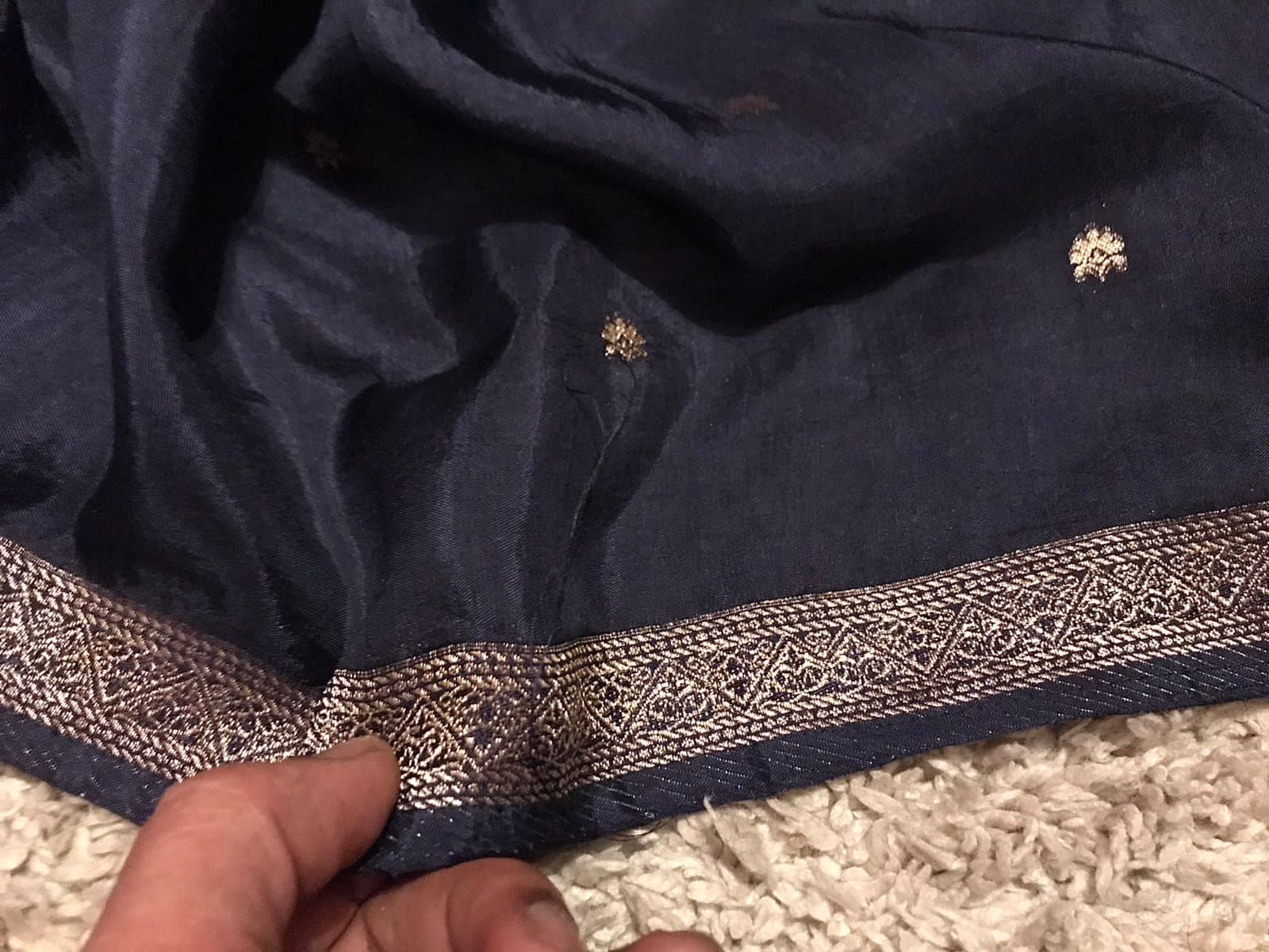 Kani Silk saree Kashmiri sarees Indian sari blouse SaffronFashion