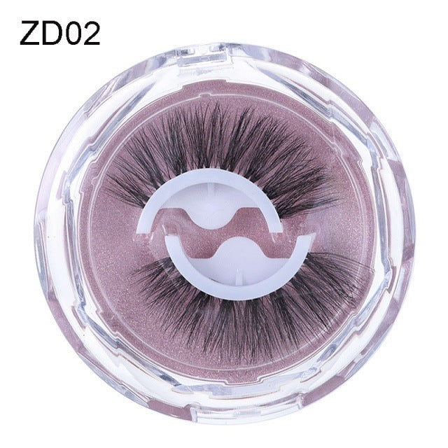 Self-adhesive Reusable Glue-free Eye Lashes With Natural Curl - Saffronfashionindia