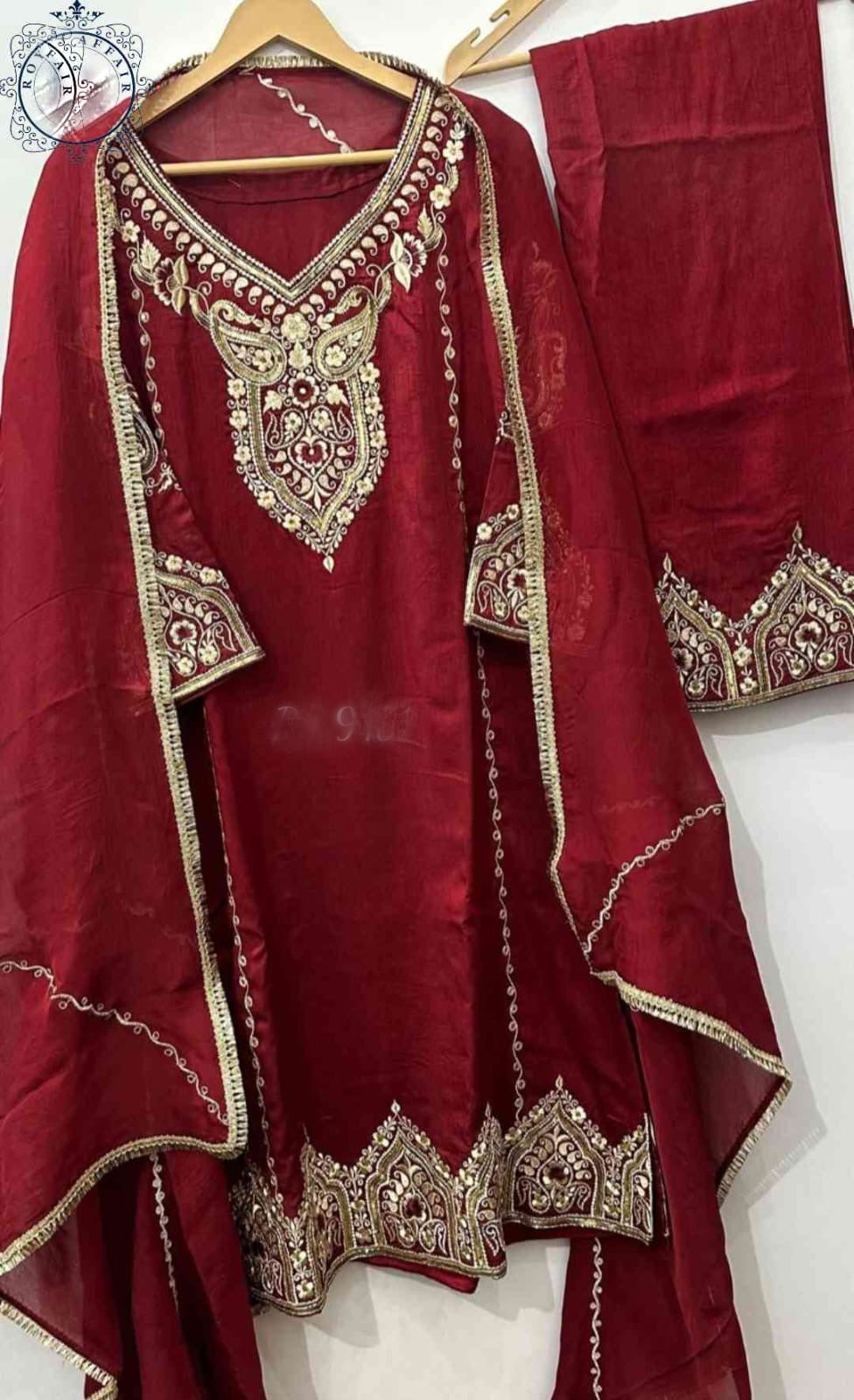 Designer dress stitched dresses bridesmaid dress wedding dress Saffronfashionindia
