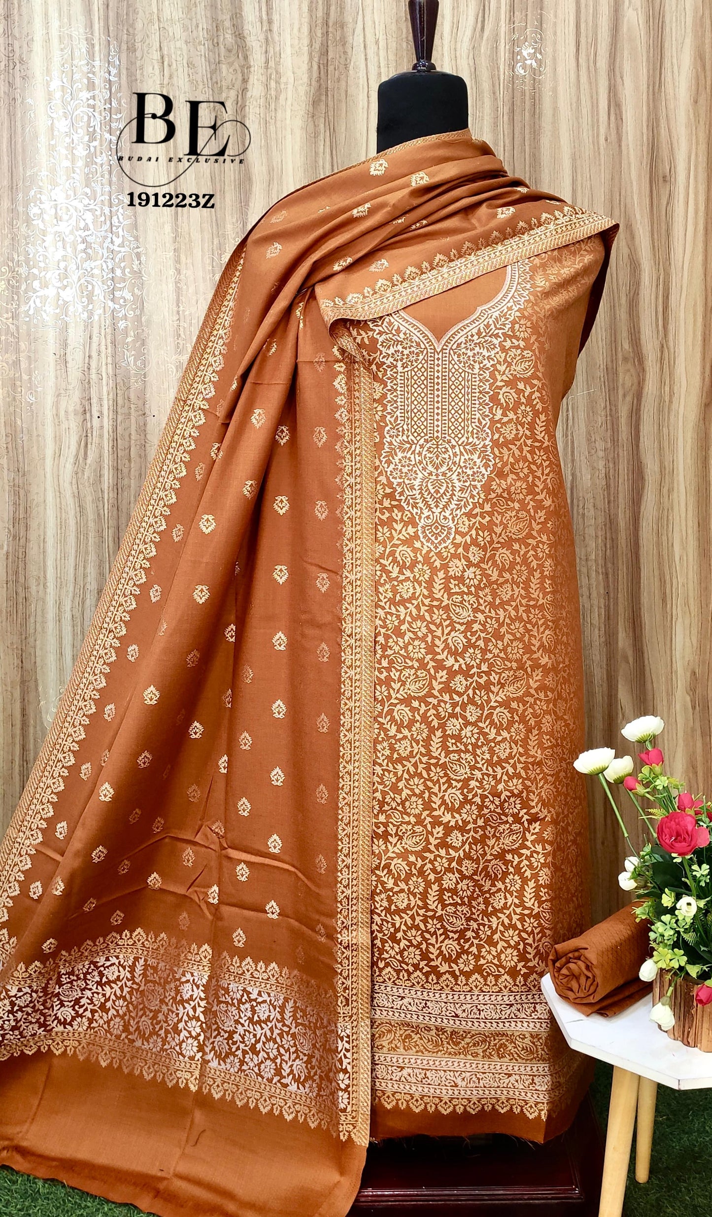 Pashmina Indian Pakistani Salwar Kameez - Saffronfashionindia