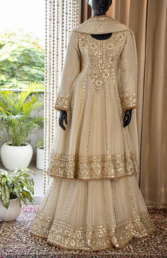 Maheem Pakistani gharana dress SaffronFashion