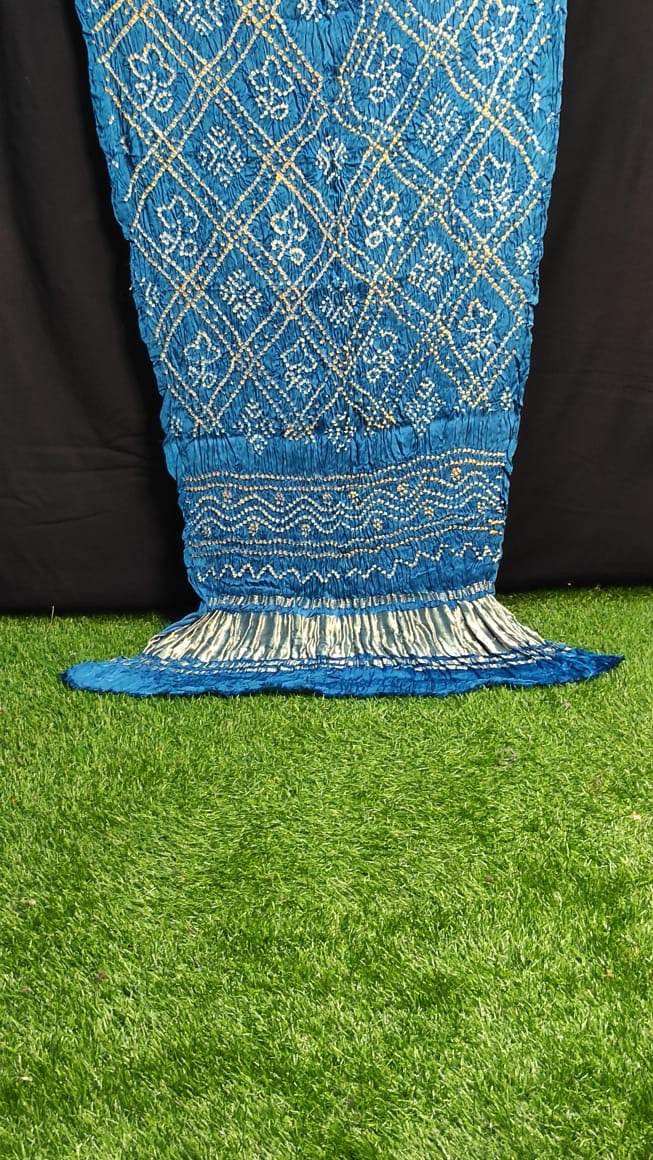 Women Dupatta Gajji Silk dupatta traditional dupatta - Saffronfashionindia