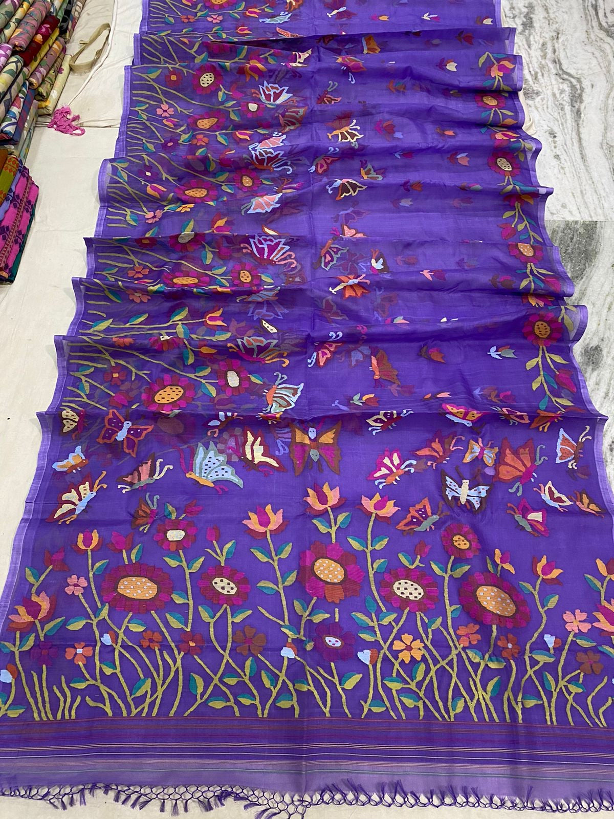 Himadi handwoven tantuj sarees - Saffronfashionindia