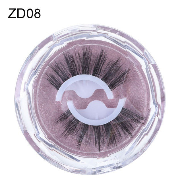 Self-adhesive Reusable Glue-free Eye Lashes With Natural Curl - Saffronfashionindia