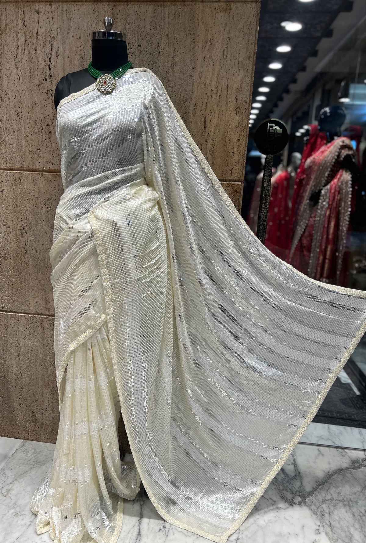 Sequence partywear saree women favourite sari blouse trendy sarees saffronfashionindia sari SaffronFashion