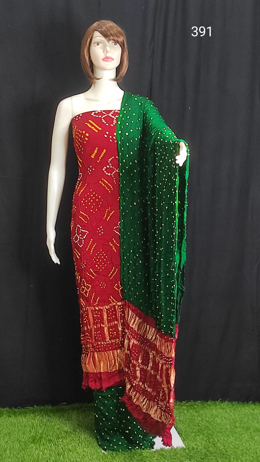 Gajji silk Salwar suit Indian suit traditional Salwar kameez - Saffronfashionindia