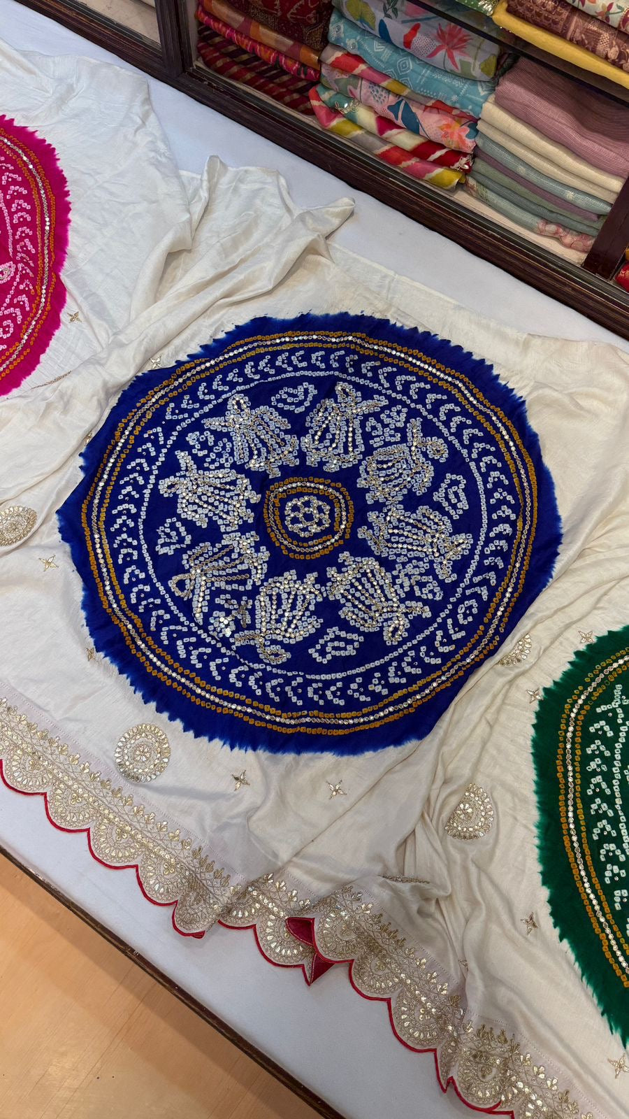Luxury elegant gajji silk saree traditional saree Indian heritage sarees SaffronFashion