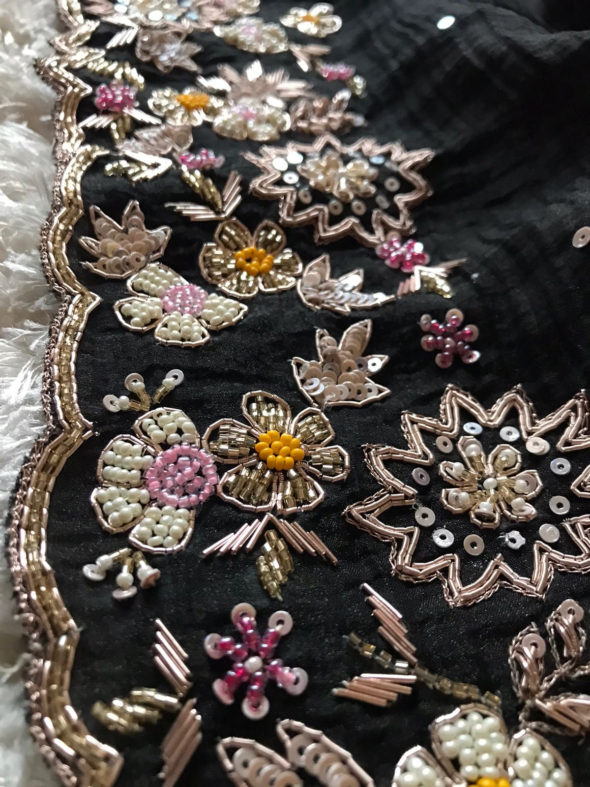 Black Partywear saree premium saree - Saffronfashionindia