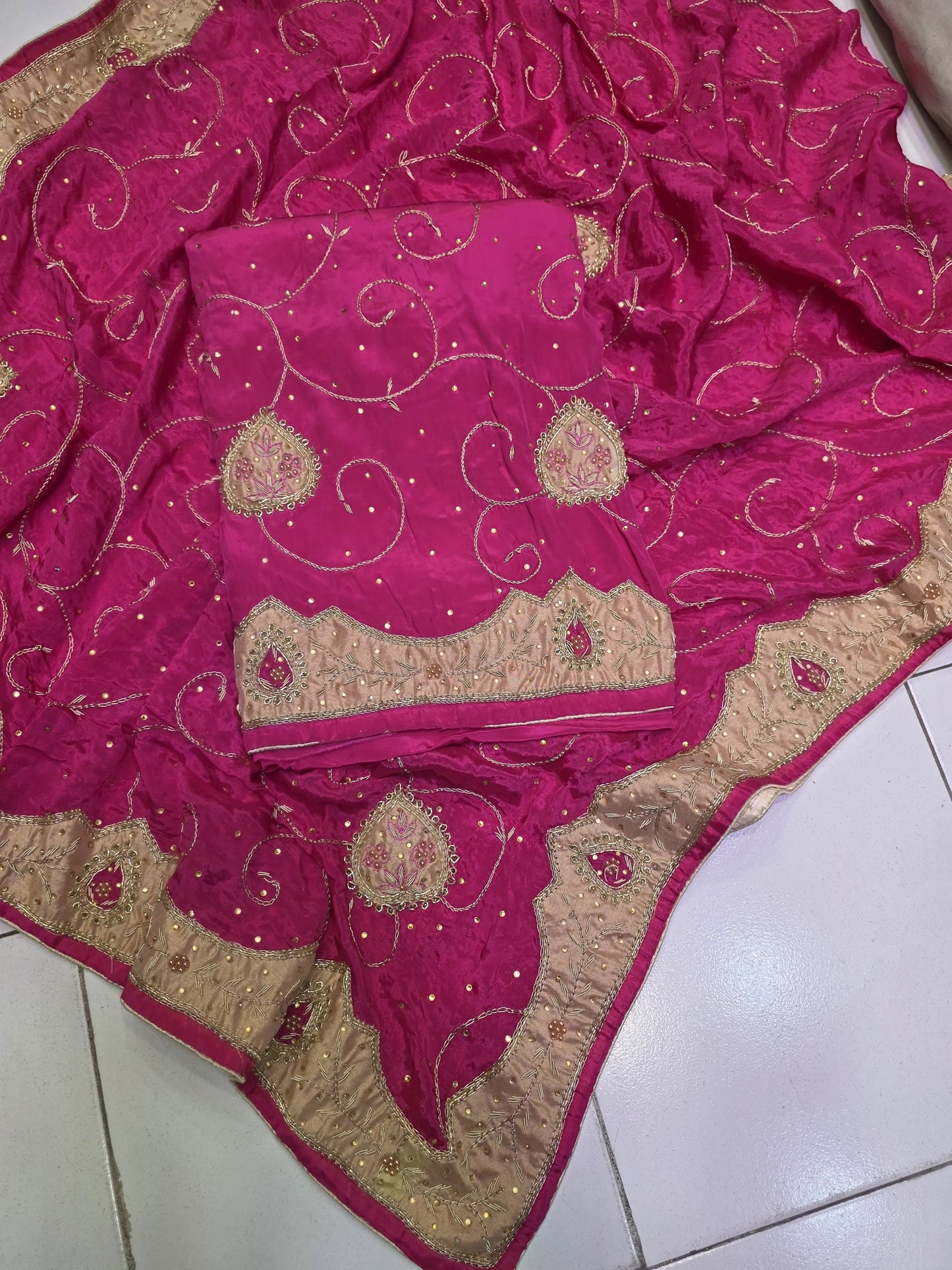 Pink punjabi salwar suit Indian Salwar suit women clothing Saffronfashionindia