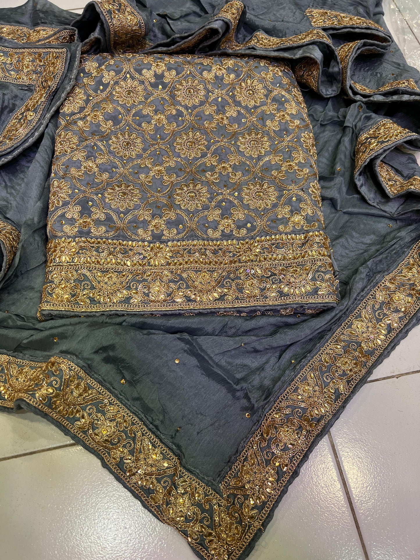 Jamaica punjabi unstitched salwar suit - Saffronfashionindia